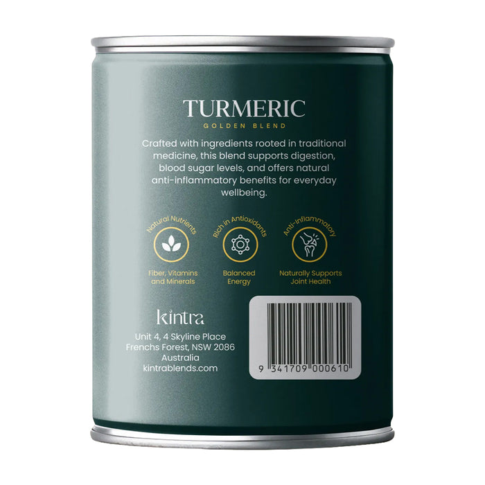 Kintra Turmeric Golden Blend 100g Directions Wicked NRG