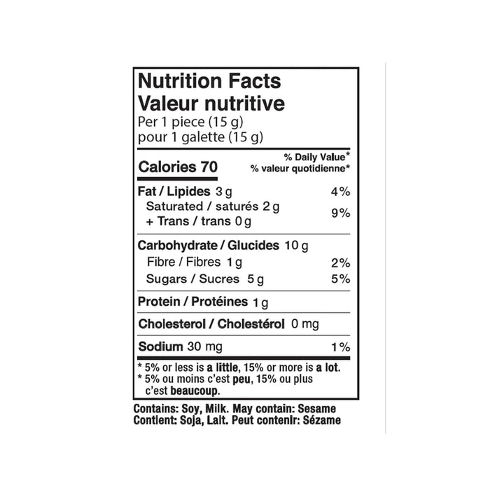 Kupiec Gluten Free Rice Cakes - Milk Chocolate 60g Nutritional Panel Wicked NRG