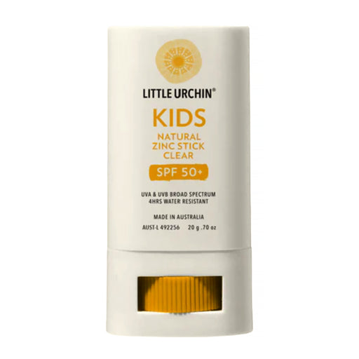 LITTLE URCHIN KIDS Natural Zinc Stick Clear, SPF 50+ 20G Wicked NRG