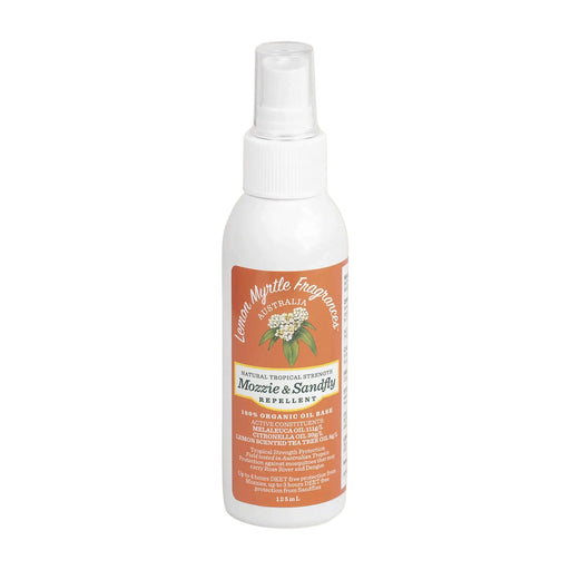 Lemon Myrtle Fragrances Mozzie & Sandfly Repellent 125ml Wicked NRG