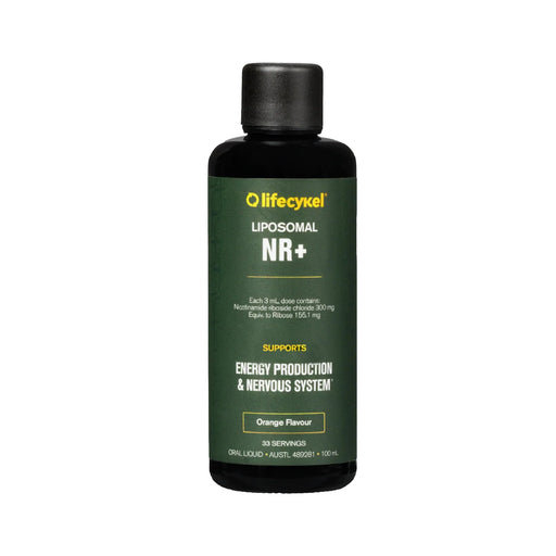Life Cykel Liposomal NR+ Orange Flavoured 100ml Wicked NRG