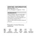 Life Cykel  Reishi Mushroom Extract  Nutritional Panel Wicked NRG