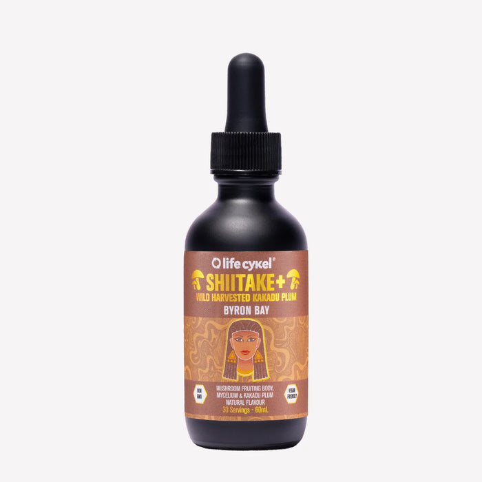 Life Cykel Shiitake Mushroom Extract 60ml Wicked NRG