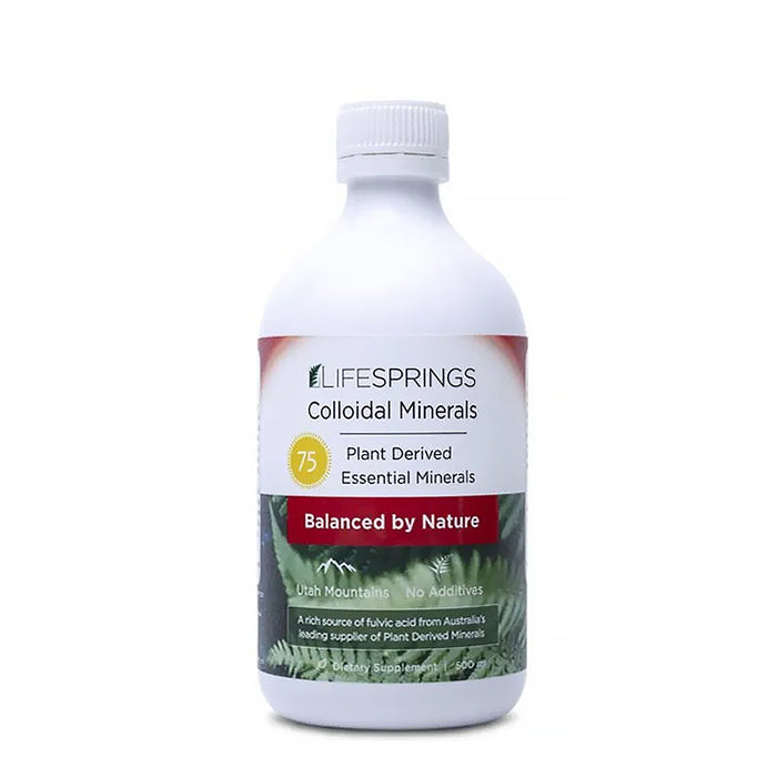 Lifesprings Colloidal Minerals 500ml Wicked NRG