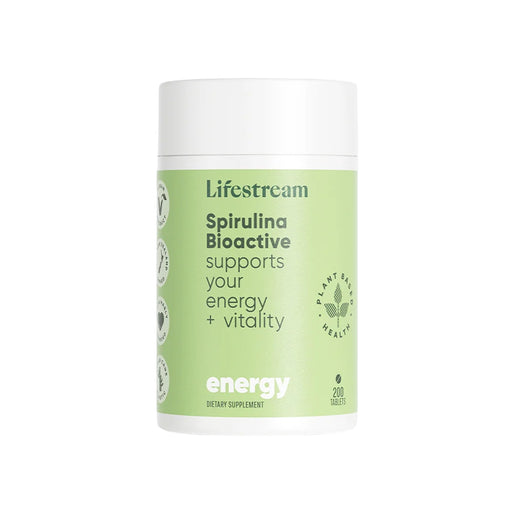 Lifestream Spirulina Bioactive 200 Tablets Wicked NRG