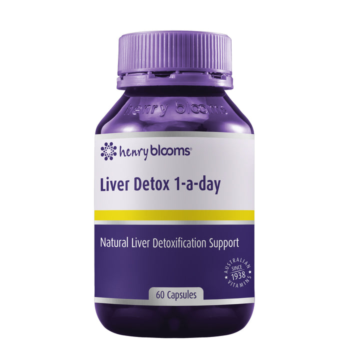 Liver Detox 1-a-day 60 vegetarian capsules  Wicked NRG