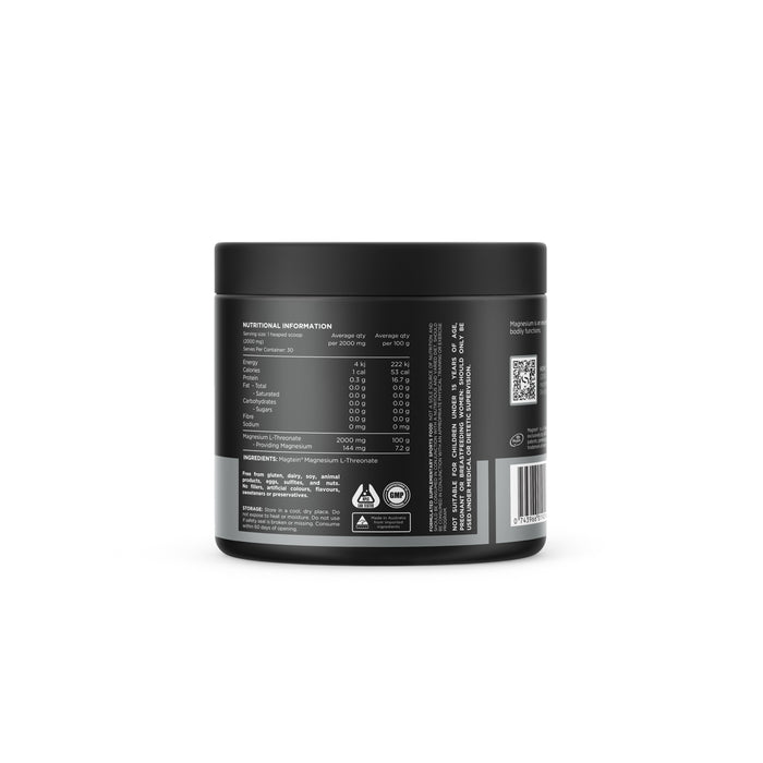 SWITCH Nutrition Mag3 100% Pure Magnesium L-Threonate 30 Serves 60 grams Wicked NRG, Darwin, 