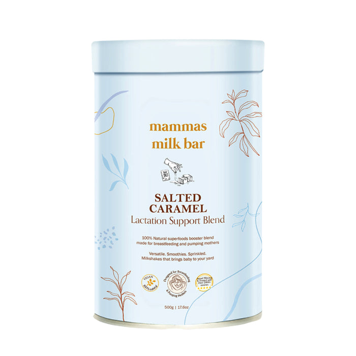 MAMMAS MILK BAR SALT CARAMEL LACTATION SUPPORT BLEND 500G Wicked NRG
