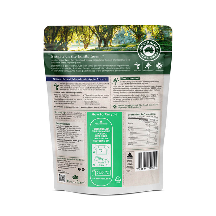 WickedNRG Darwin Brookfarm Muesli