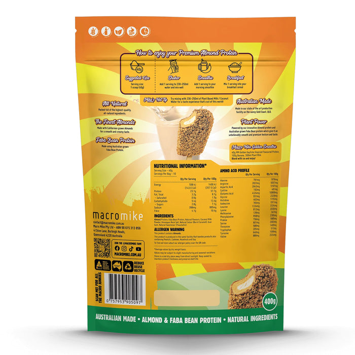 Almond Protein Golden Gaytime