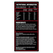 Mad Science MAD CUTS PERFORMANCE BURNER - LYCHEE LEMONADE Nutritional Panel Wicked NRG
