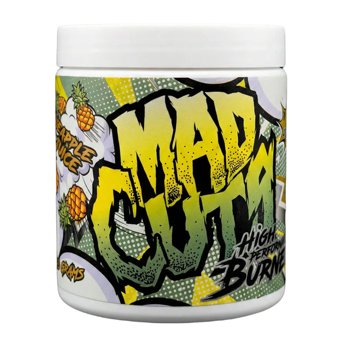 Mad Science MAD CUTS PERFORMANCE BURNER - Pineapple Juice Nutritional Panel Wicked NRG
