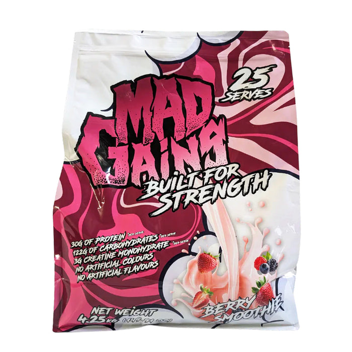 Mad Science Mad Gains 4.25kg Berry Smoothie Wicked NRG