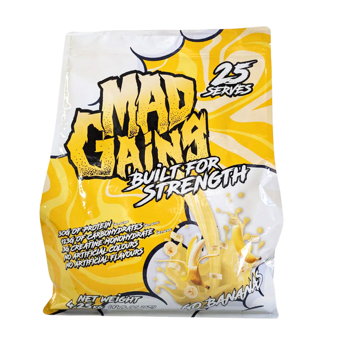 Mad Science Mad Gains 4.25kg Go Bananas Wicked NRG