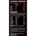 Mad Science Mad Recovery - Apple Blackcurrant 825g  Nutritional Panel Wicked NRG