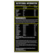 Mad Science Mad Recovery - Lemon Squash 825g Nutritional Panel Wicked NRG