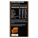 Mad Cuts Burner Tangerine 273g Nutritional Panel Wicked NRG