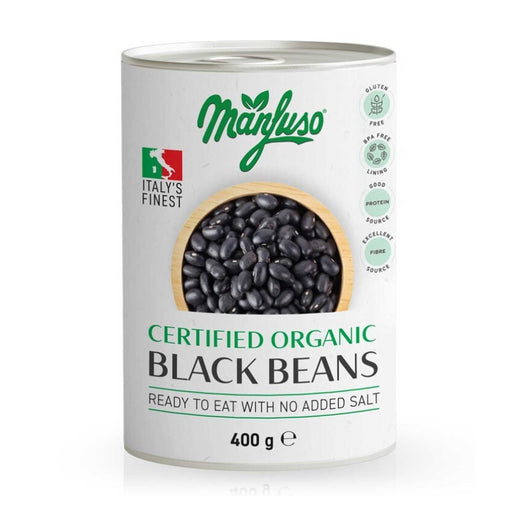Manfuso Organic Black Beans