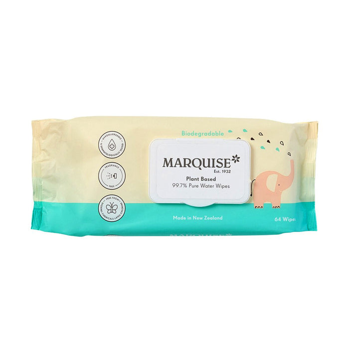 Marquise Plant Based 99.7% Pure Water Wipes Buy online at Wicked NRG, Darwin, Australia