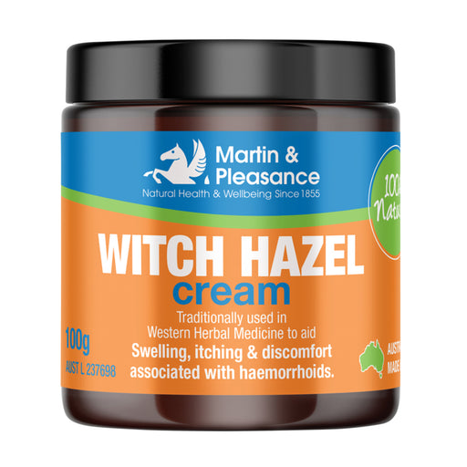 Martin & Pleasance All Natural Cream Witch Hazel 100g Wicked NRG