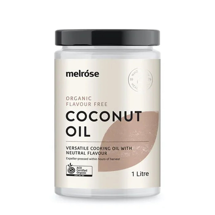 Melrose Coconut Oil Flavour Free 1 ltr Wicked NRG