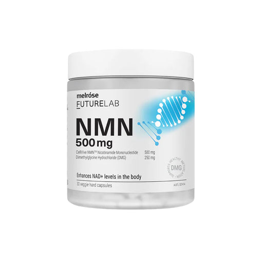 Melrose FutureLab NMN Capsules 500mg 30 Capsules b Wicked NRG