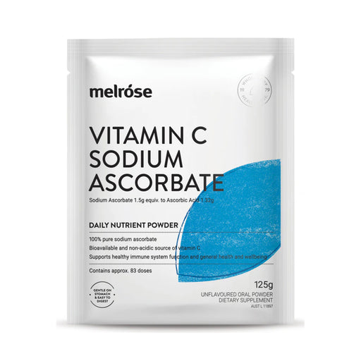 Melrose Melrose Vitamin C Sodium Ascorbate 125g Wicked NRG