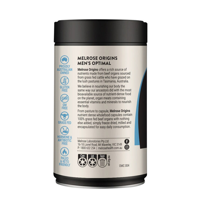 Melrose Origins Men's Optimal is stocked at Wicked NRG Darwin