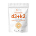 Micro Ingredients Vitamin D3 and K2 300 Softgels 5000iu Wicked NRG