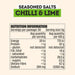 Mingle Chilli & Lime Seasoned Salts Ingredients Panel Wicked NRG