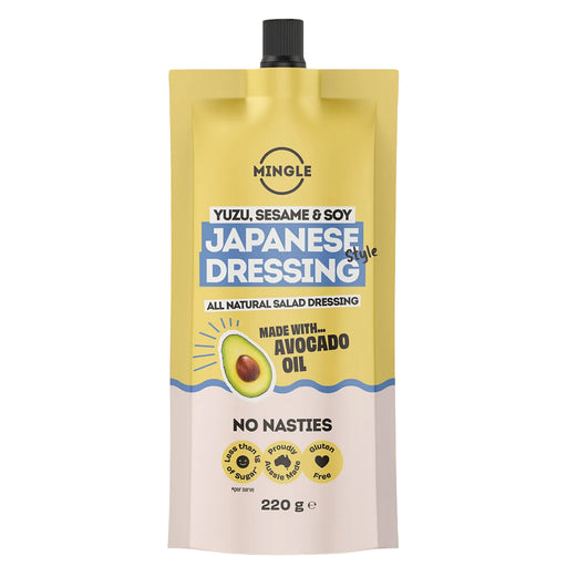 Mingle Japanese Style All Natural Salad Dressing 220g Wicked NRG