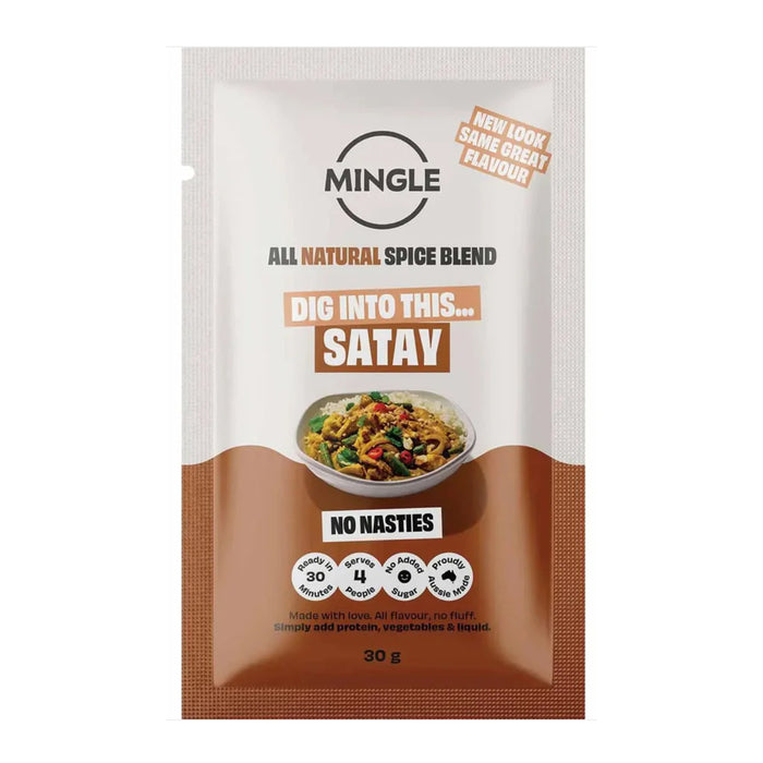 Mingle Satay Stir fry 30g Wicked NRG