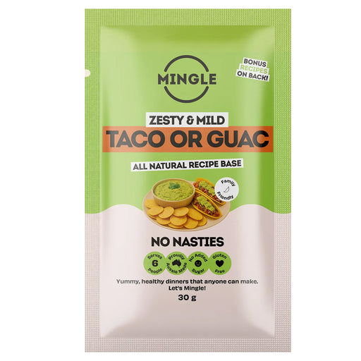 Mingle Taco or Guac All Natural Recipe Base 30g Wicked NRG