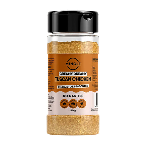 Mingle Creamy Dreamy Savoury  Seasoning Tuscan Chicken 90g Wicked NRG