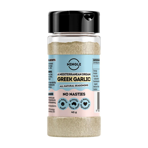 Mingle Greek Garlic All Natural Seasoning 45 Gram Wicked NRG