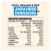 Mingle Japanese Style All Natural Salad Dressing 220g Nutritional Panel a Wicked NRG