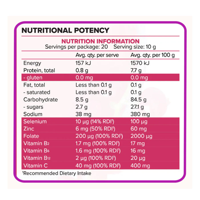 Morlife Berry Clean Liva Detox Berry Elixir 200g Ingredients Wicked NRG