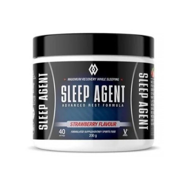 MuscleWerks Sleep Agent Strawberry Flavoured 40 Serves Wicked NRG