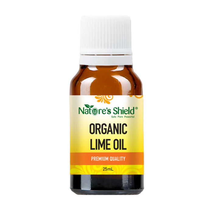 Nature's Shield Organic Lime Oil 25ml Wicked NRG