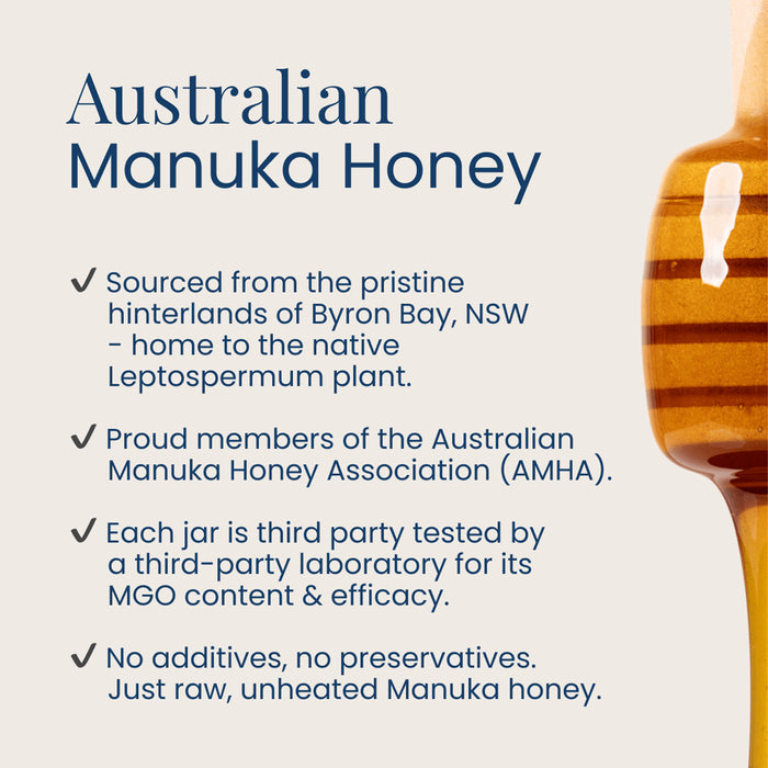 Natural Life Australian Manuka Honey Blend 500g Benefits Wicked NRG