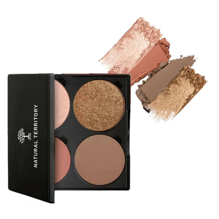 Natural Territory Glow Grid Glow Grid – All-in-One Natural Mineral Face Palette Wicked NRG
