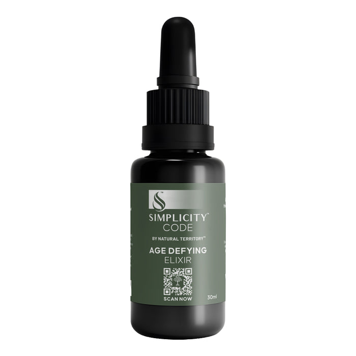 Natural Territory Simplicity Code, Age-Defying Elixir, 30ml, Wicked NRG,