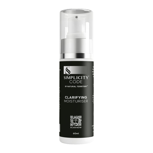 Natural Territory Simplicity Code clarifying moisturiser, 60ml, Wicked NRG,