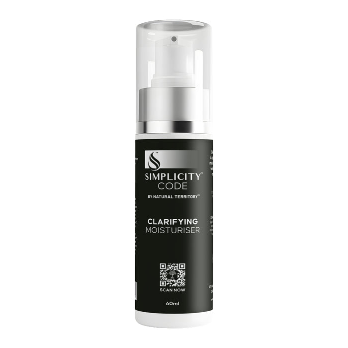 Natural Territory Simplicity Code clarifying moisturiser, 60ml, Wicked NRG,