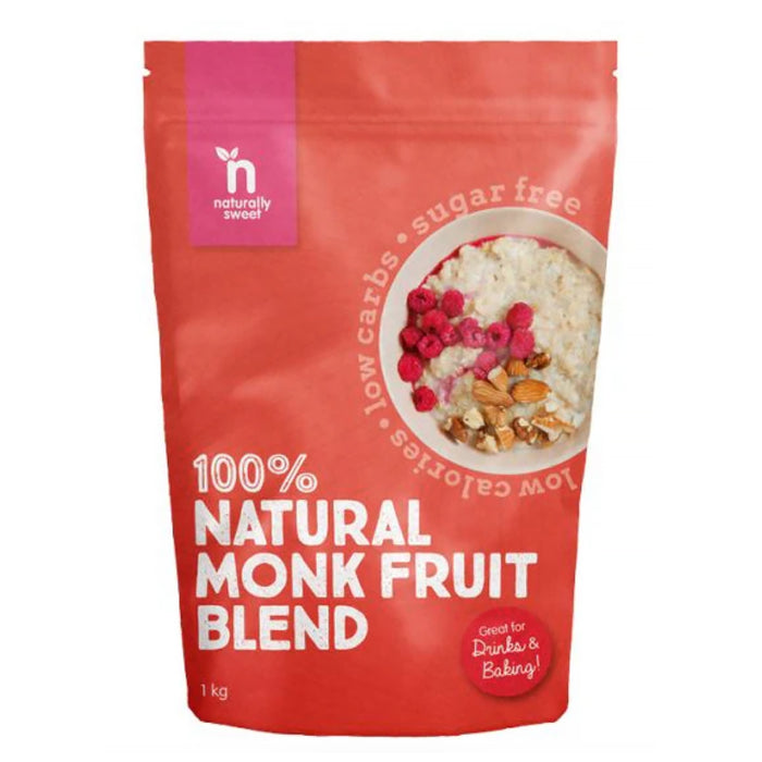 Naturally Sweet Monk Fruit Blend 1000g Pouch Wicked NRG