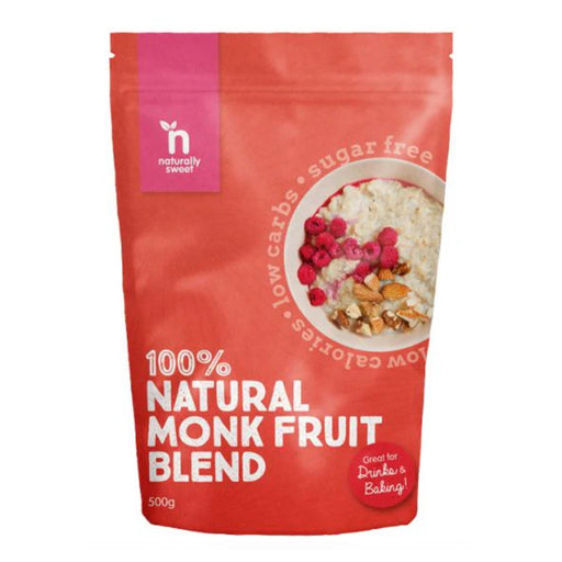 Naturally Sweet Monk Fruit Blend 500g Pouch Wicked NRG