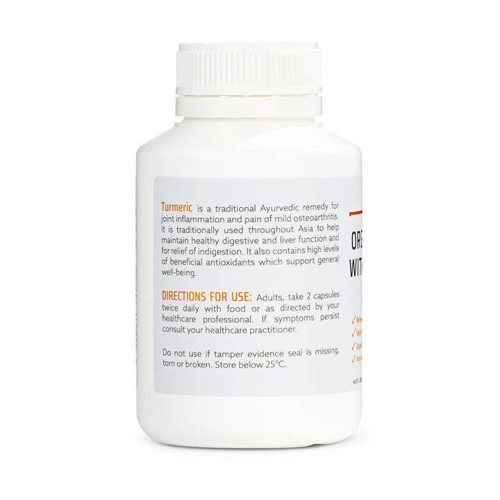 Nature's Help Turmeric Capsules with Black Pepper & Ginger 120 Capsules Directions Wicked NRG