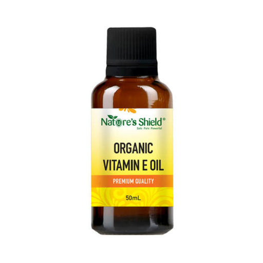 Nature’s Shield Organic Vitamin E Oil 50ml Wicked NRG