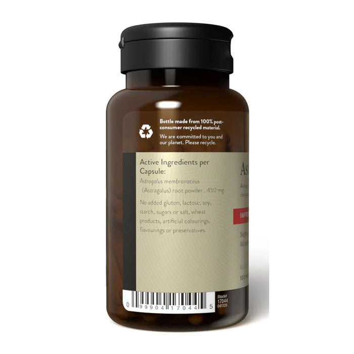 Nature's Sunshine Astragalus 100 Hard Caps Ingredients Wicked NRG