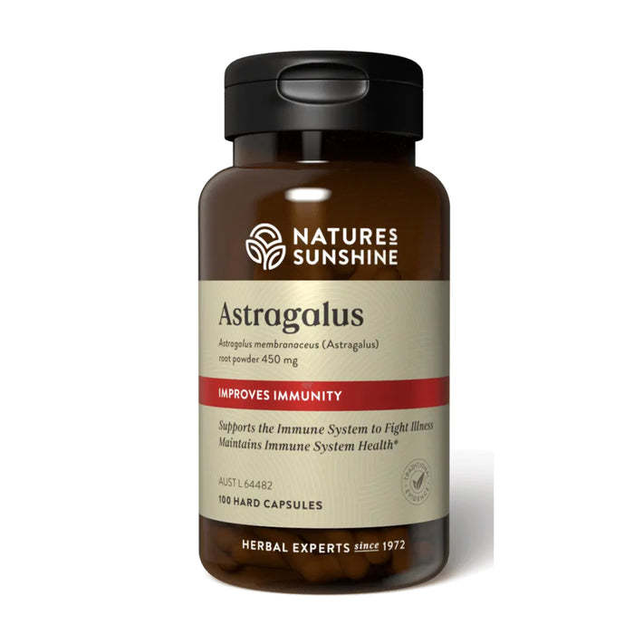 Nature's Sunshine Astragalus 100 Hard Caps Wicked NRG